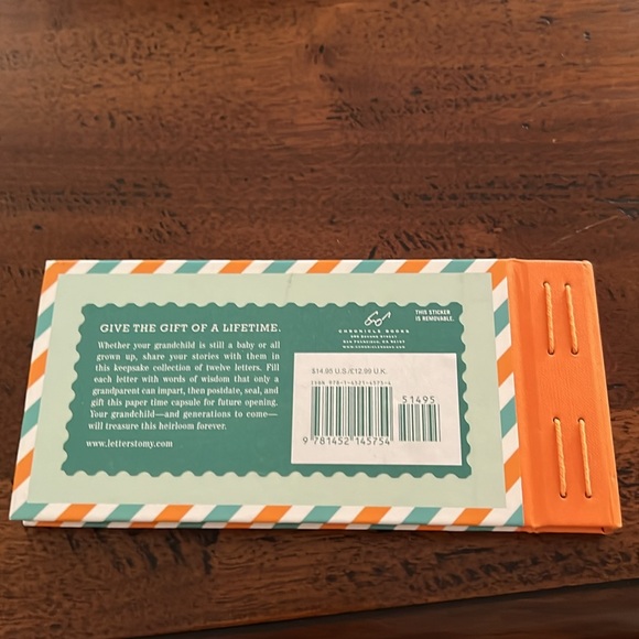 Letter To My Grandchild write now read later chronicle books + stickers letters - Picture 12 of 15